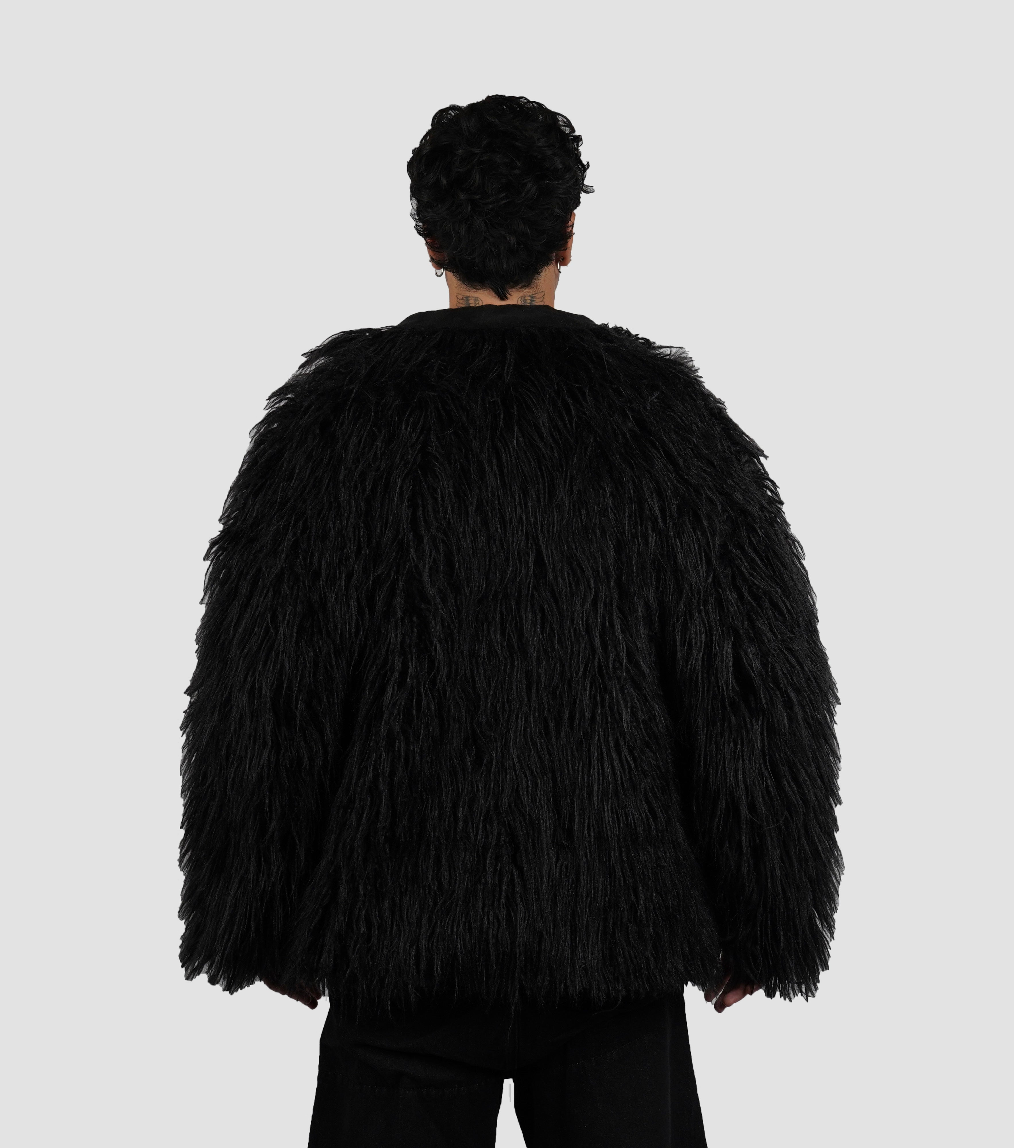 Black fur Jacket