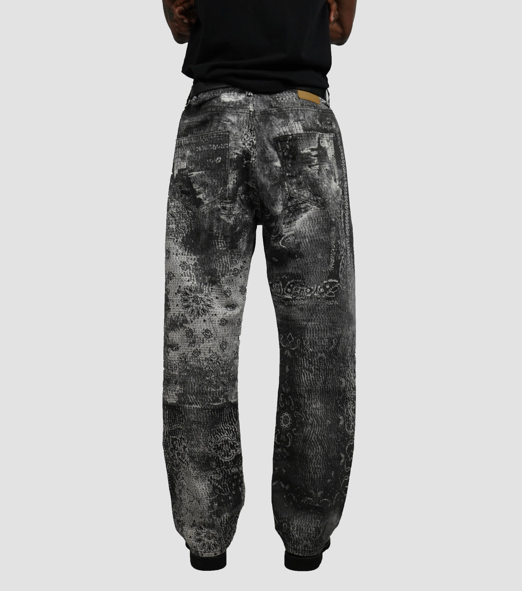 Bandana print pants