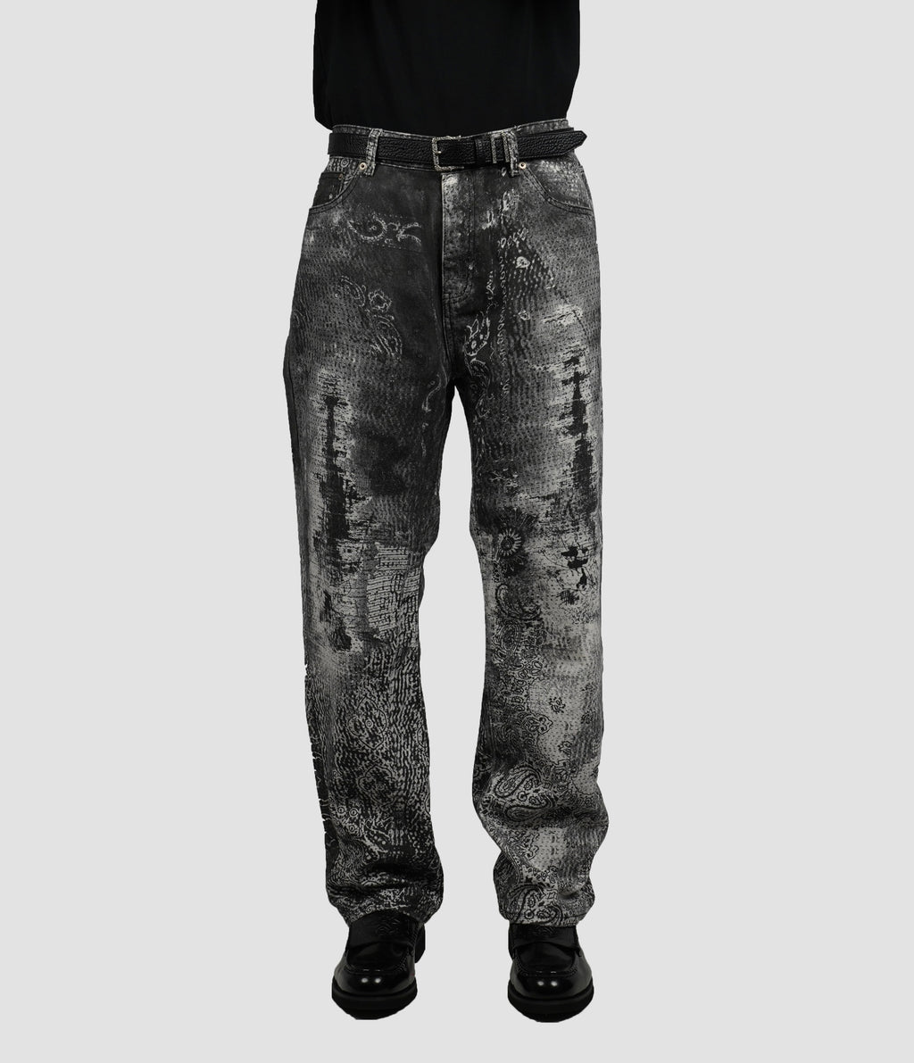 Bandana print pants