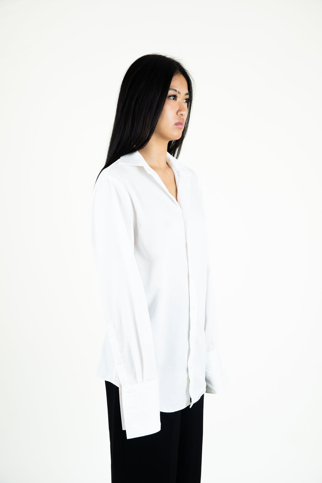 White long sleeve shirt