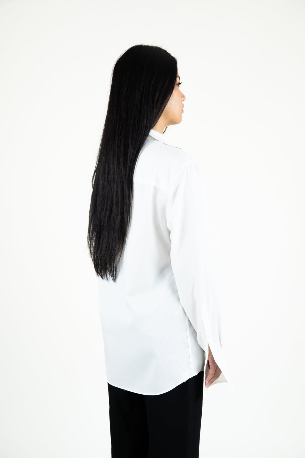 White long sleeve shirt
