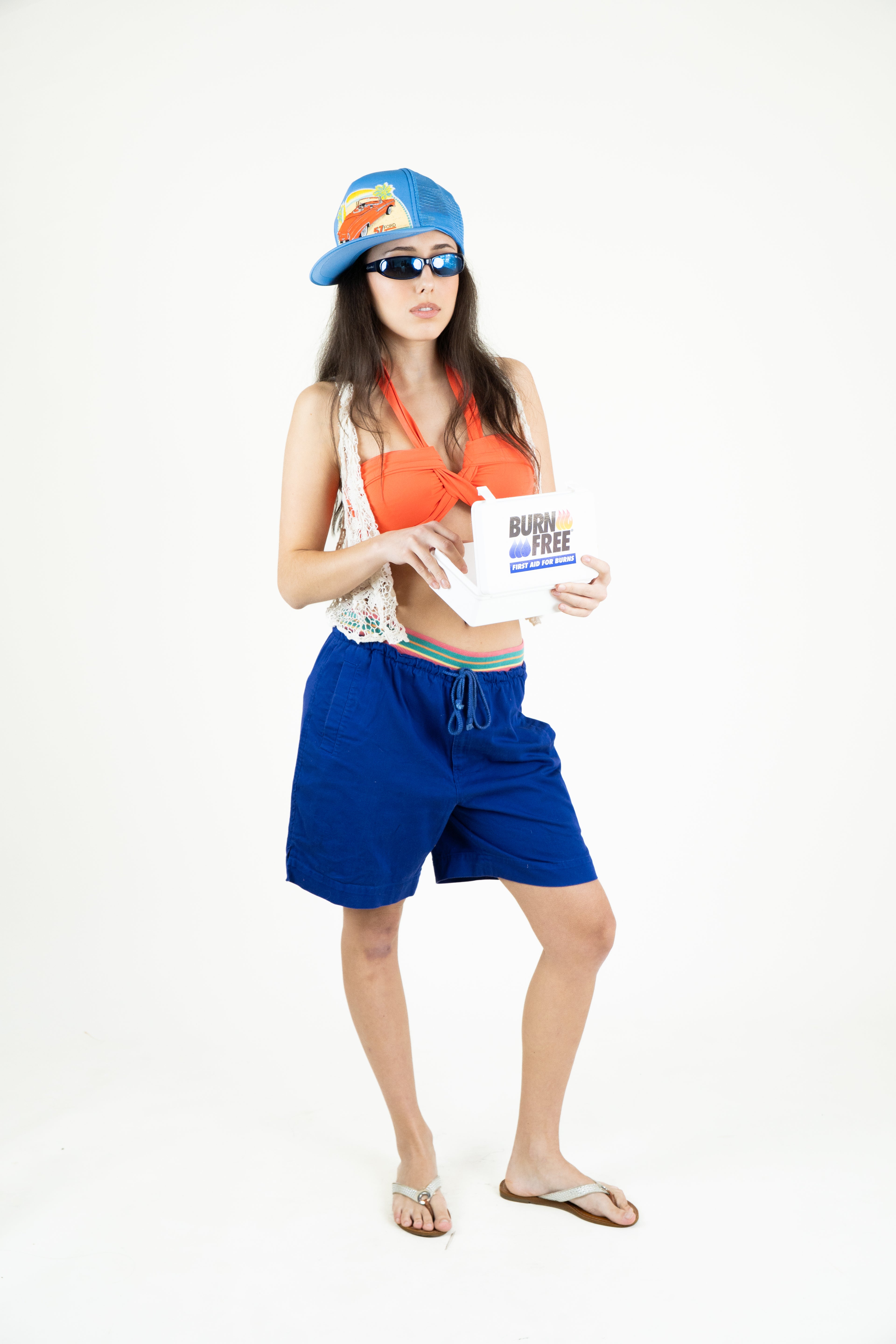 90s burn free summer look