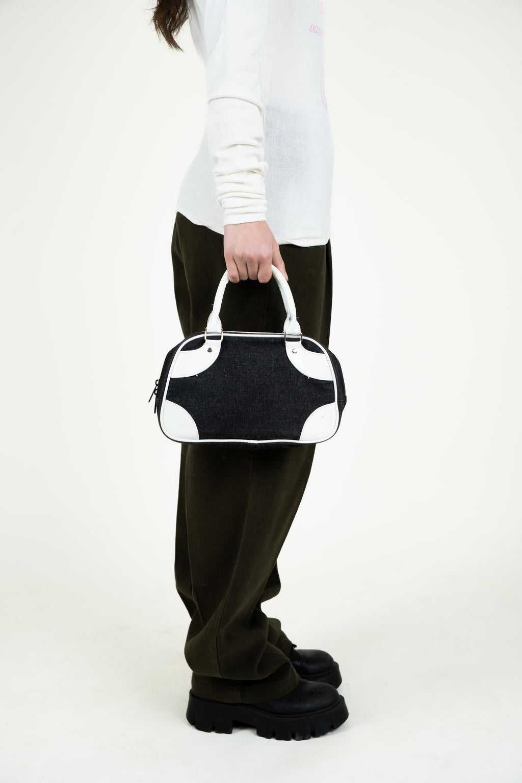 Goodness purely peaceful bowler bag
