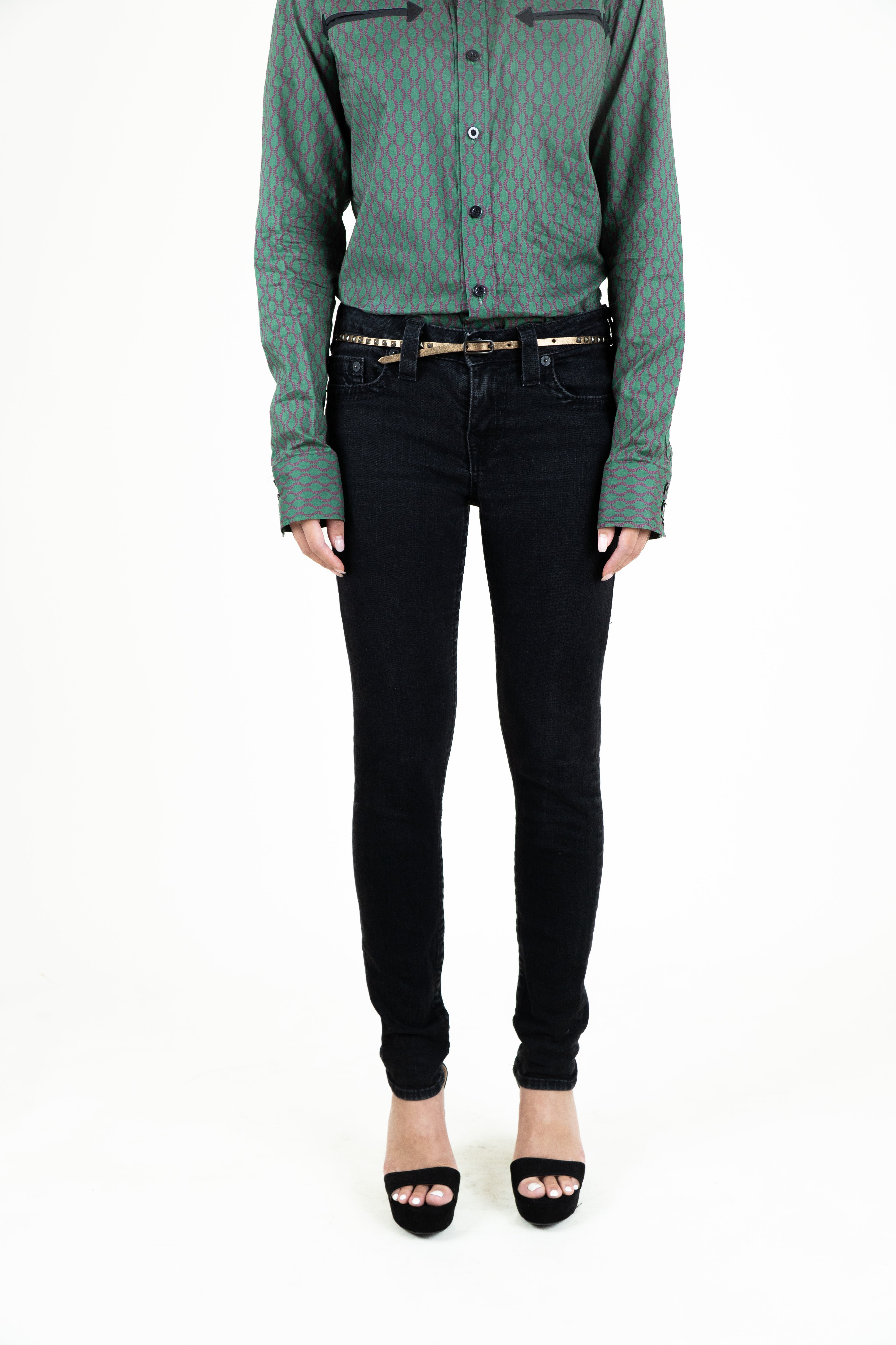low rise skinny jeans