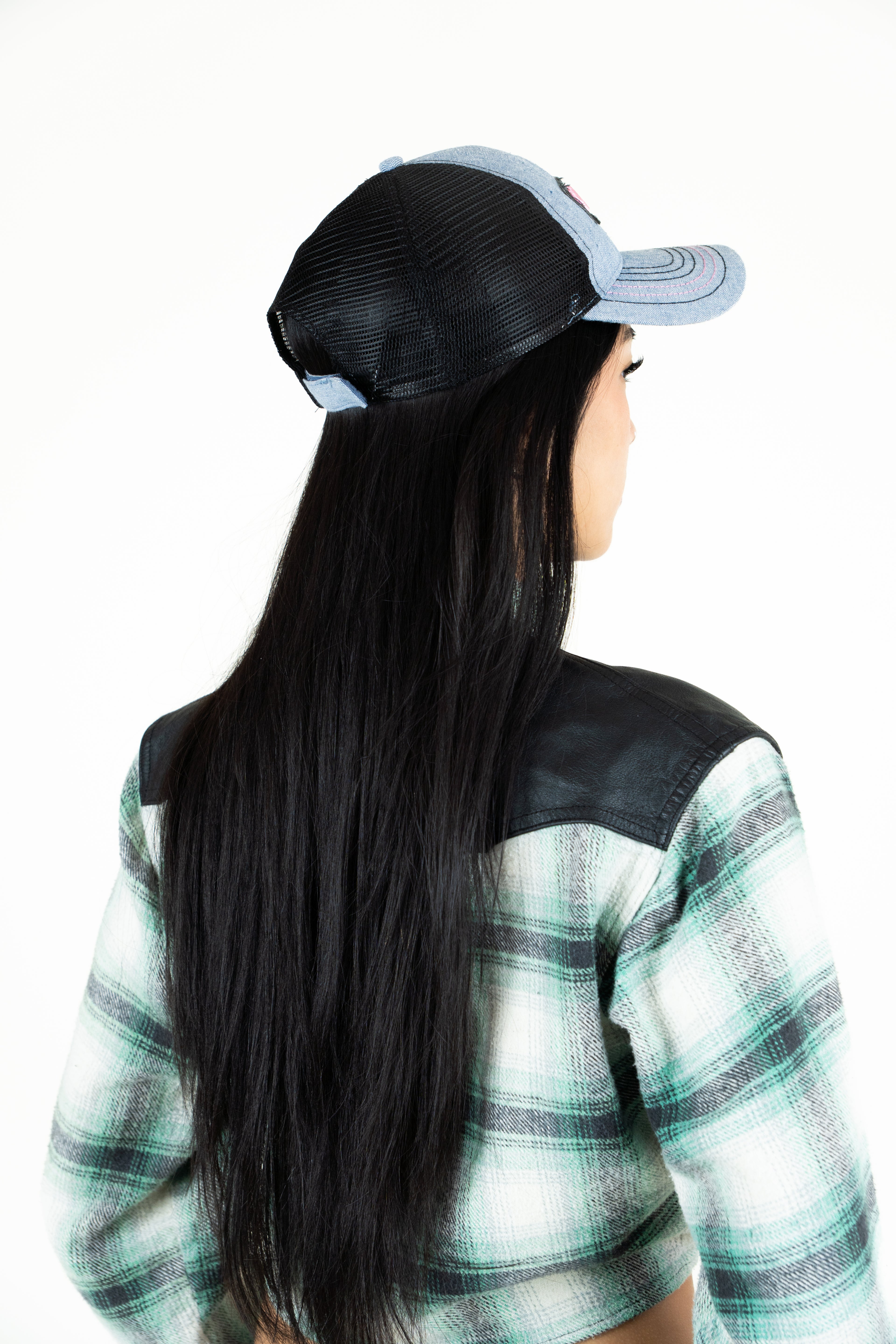 Easyriders checkered cropped shirt