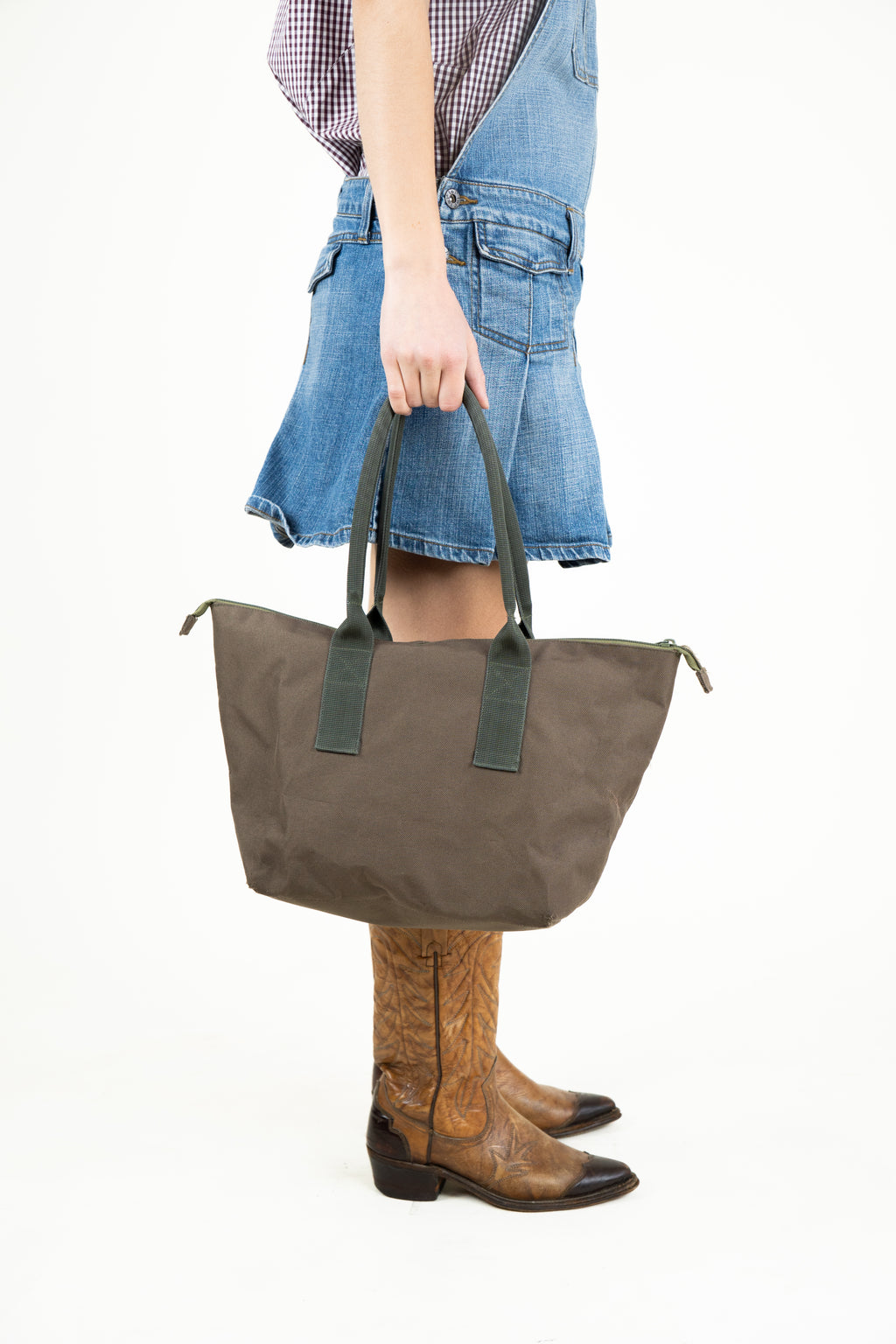 Dickies brown tote bag