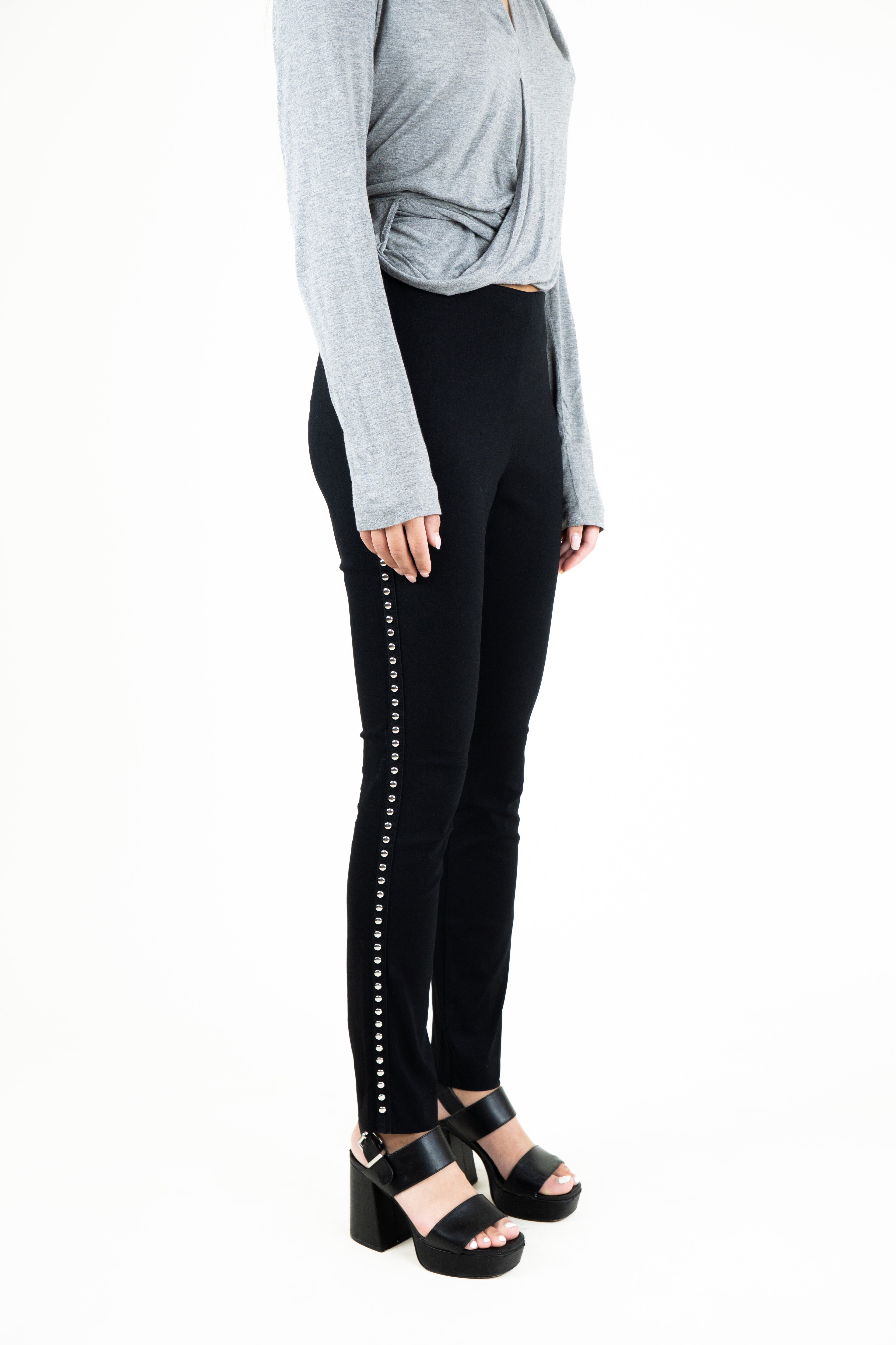 side grommet leggings