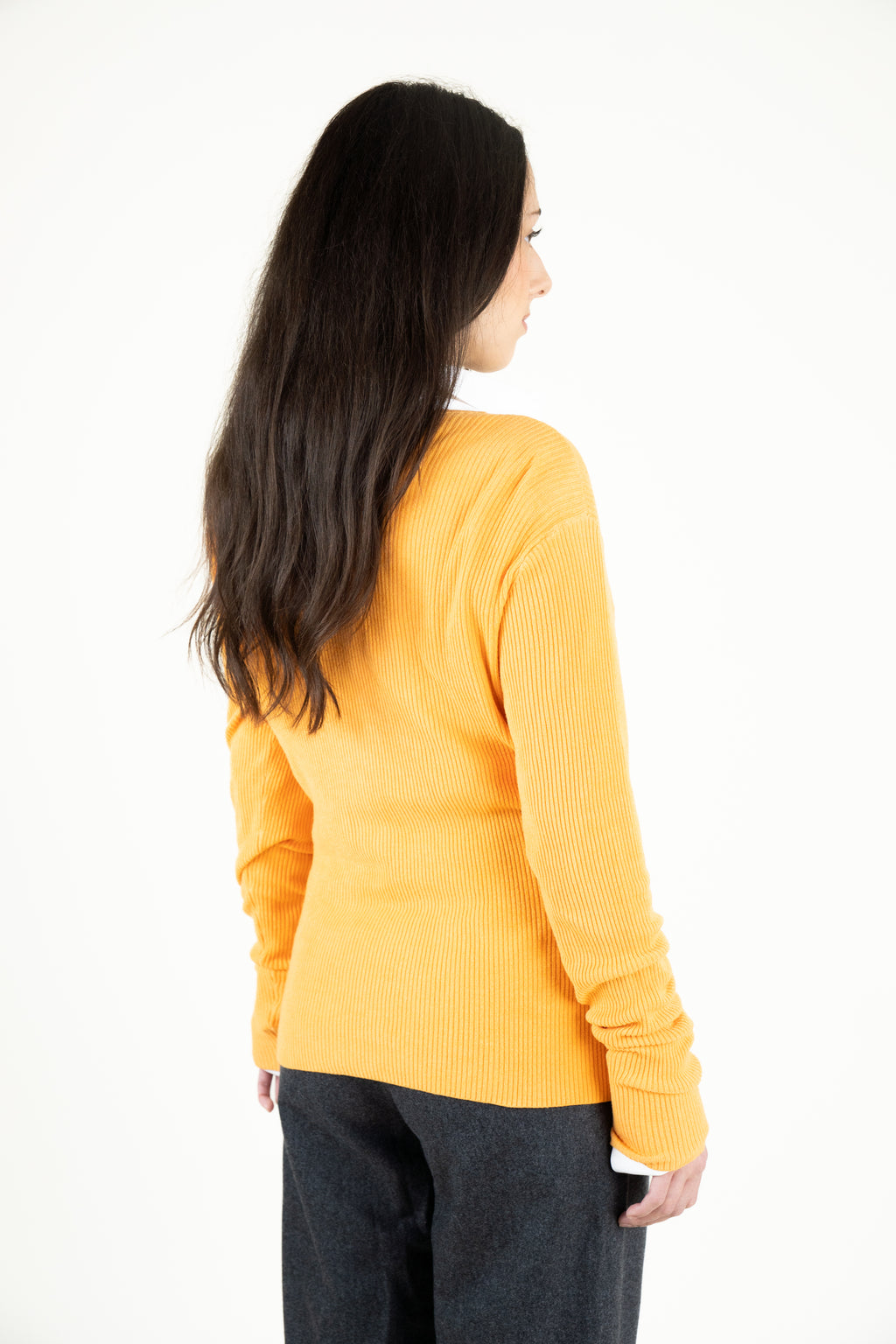 Honeycomb cashmere cardigan