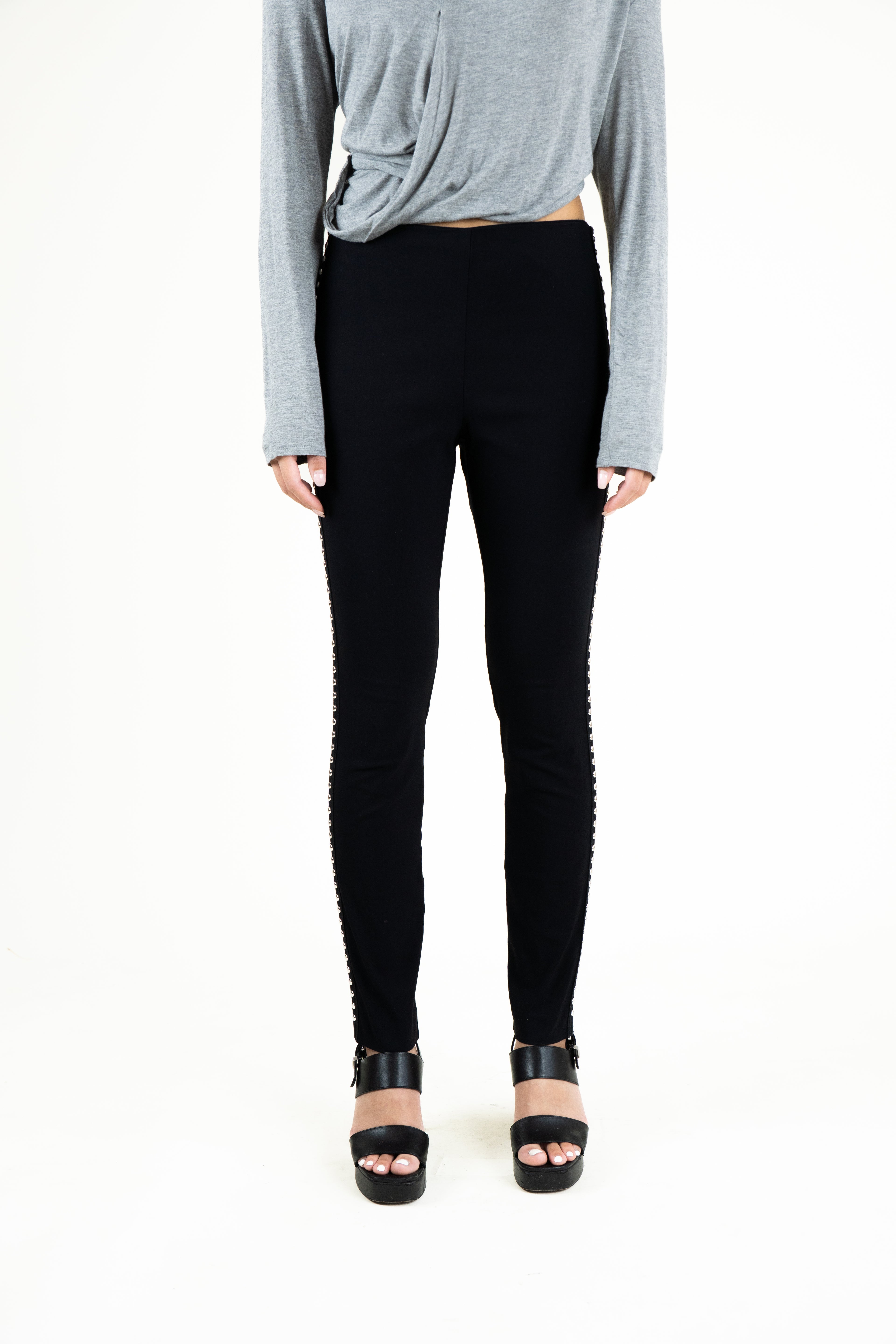 side grommet leggings