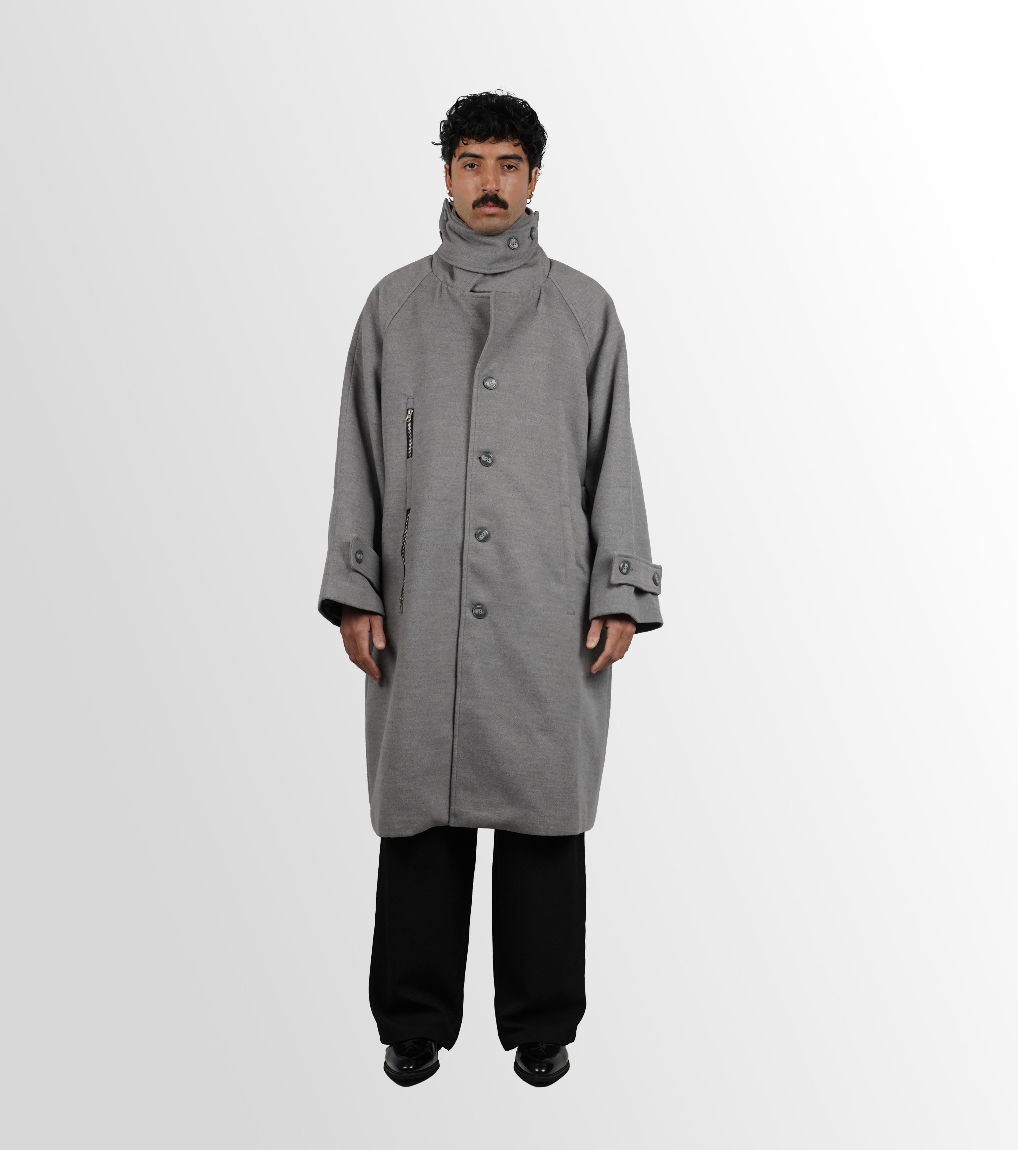 Gray coat