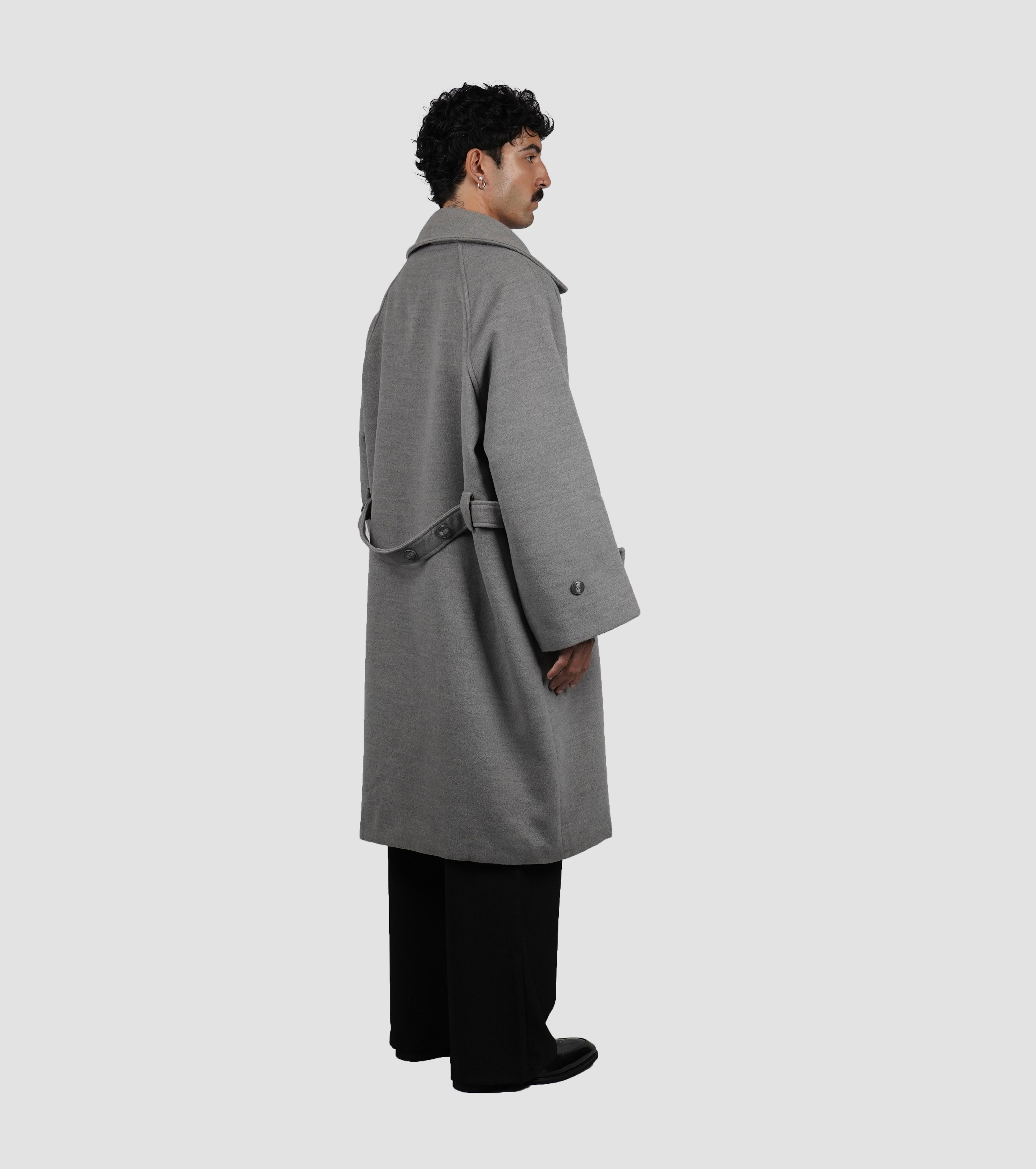 Gray coat