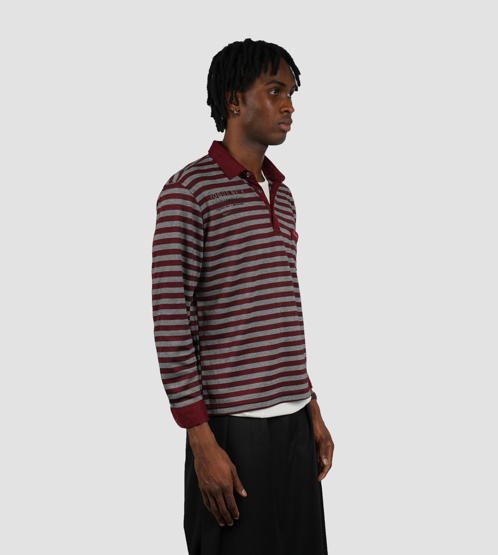 Vogue.me's long sleeve polo shirt