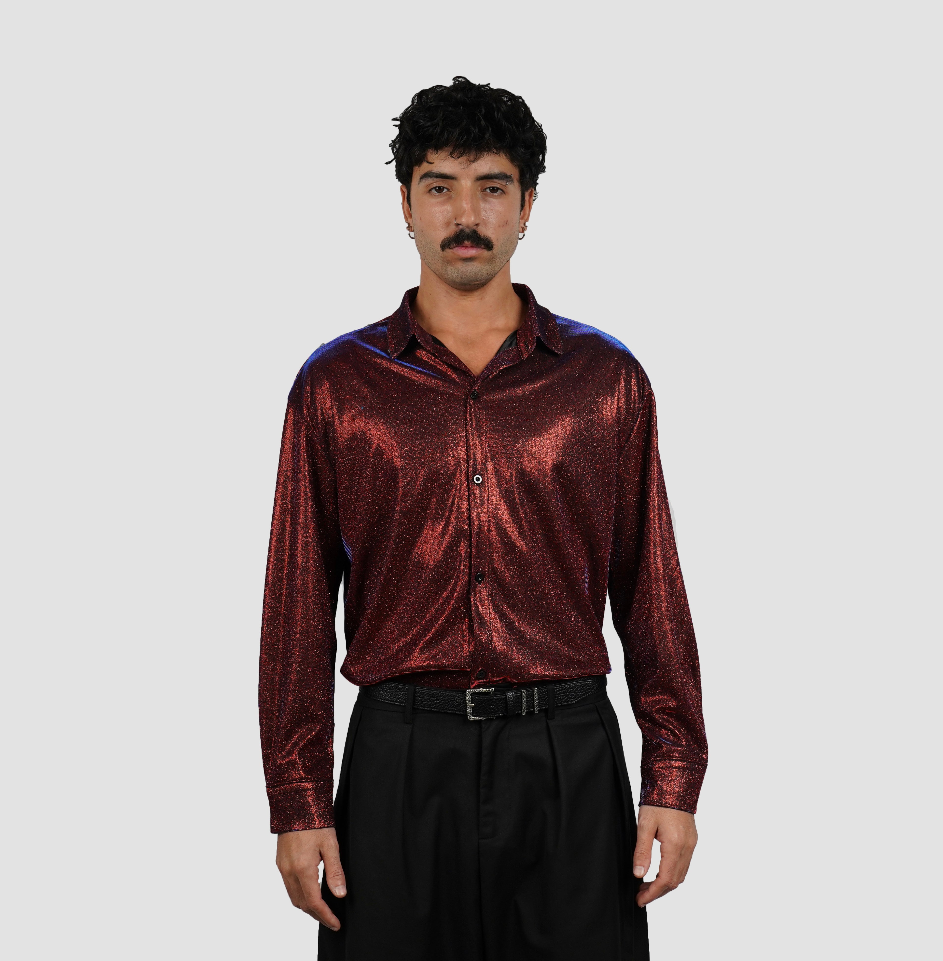 Glitter longsleeve shirt