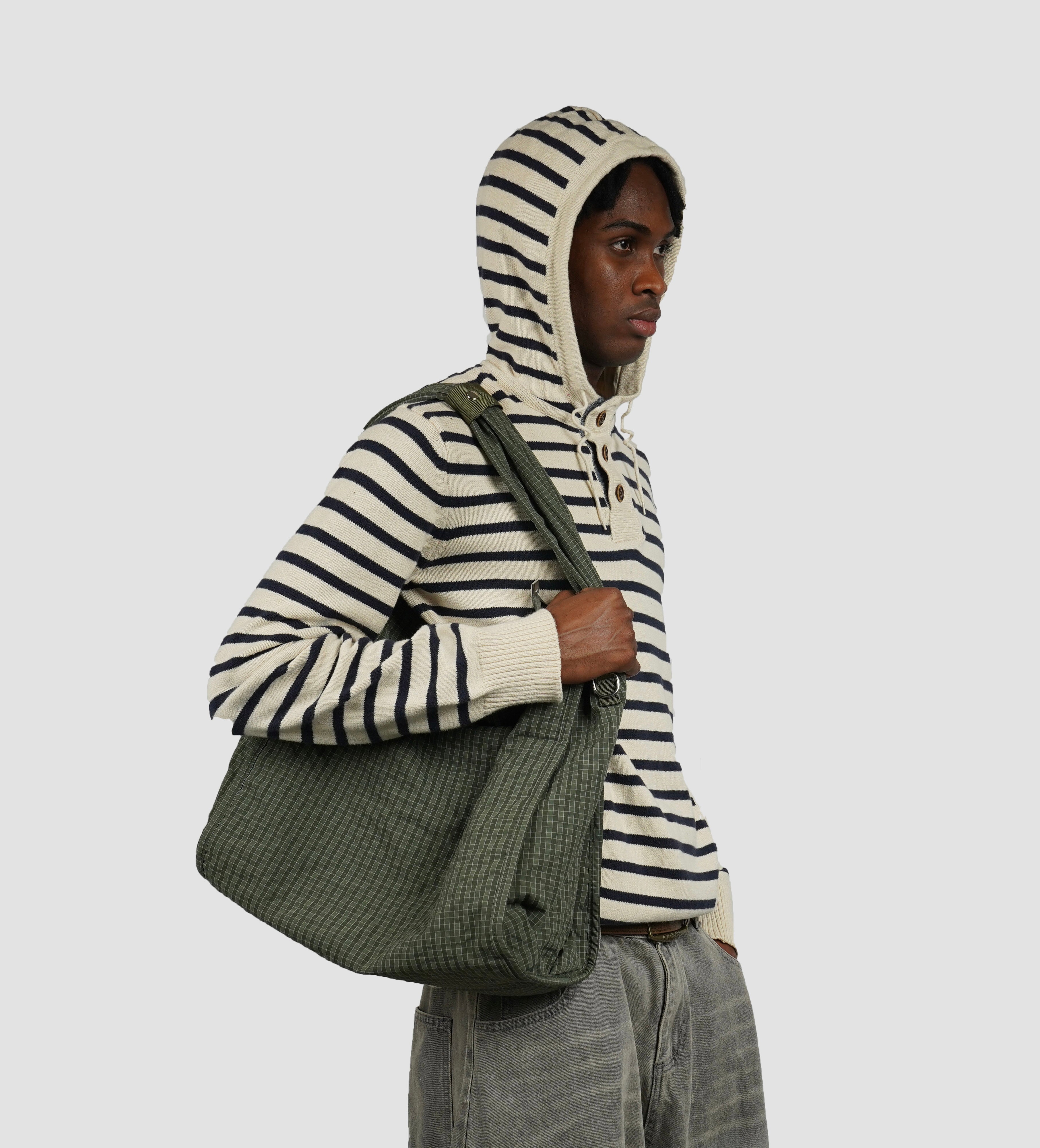 B&B striped hoodie