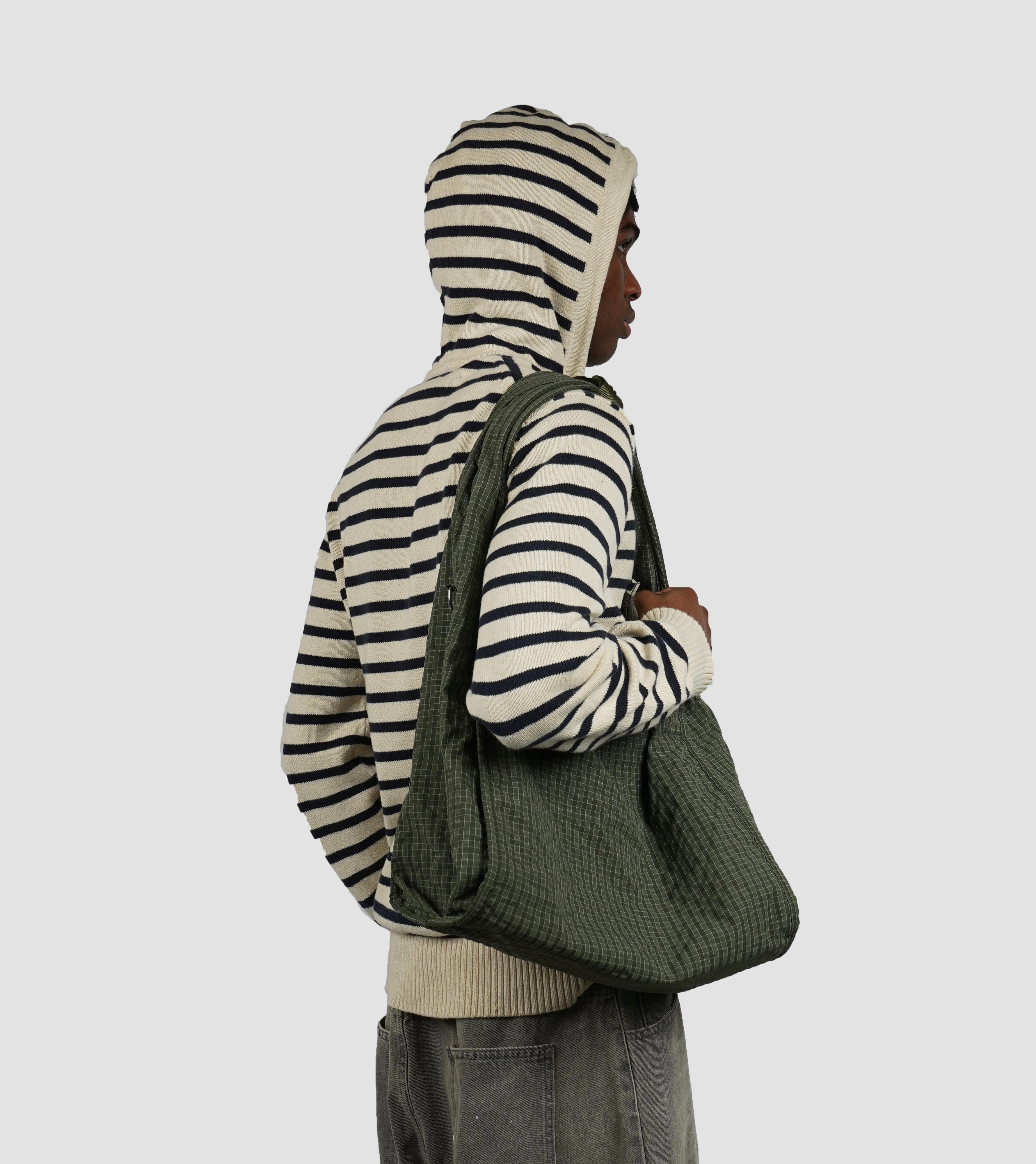 B&B striped hoodie