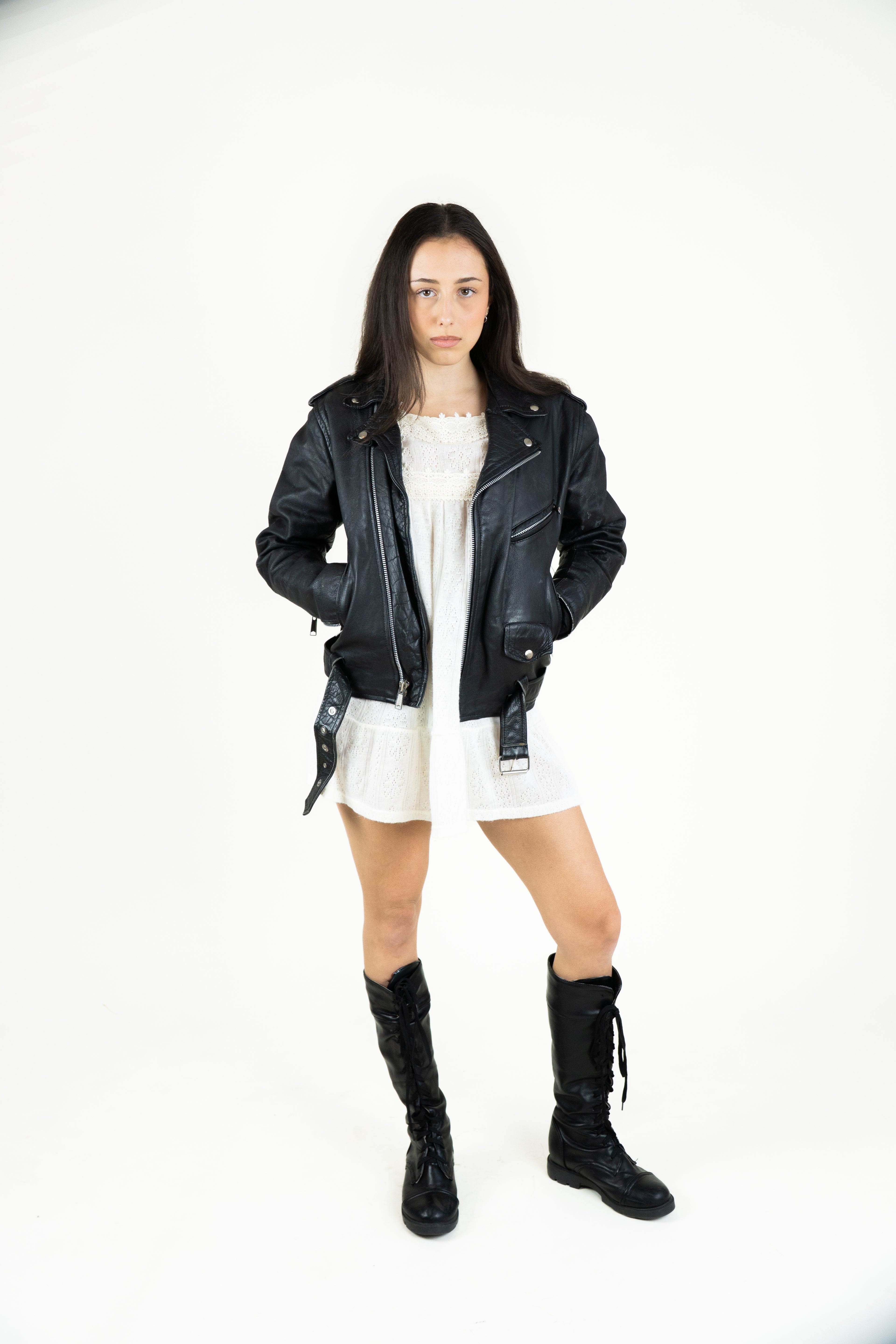 Vintage leather jacket