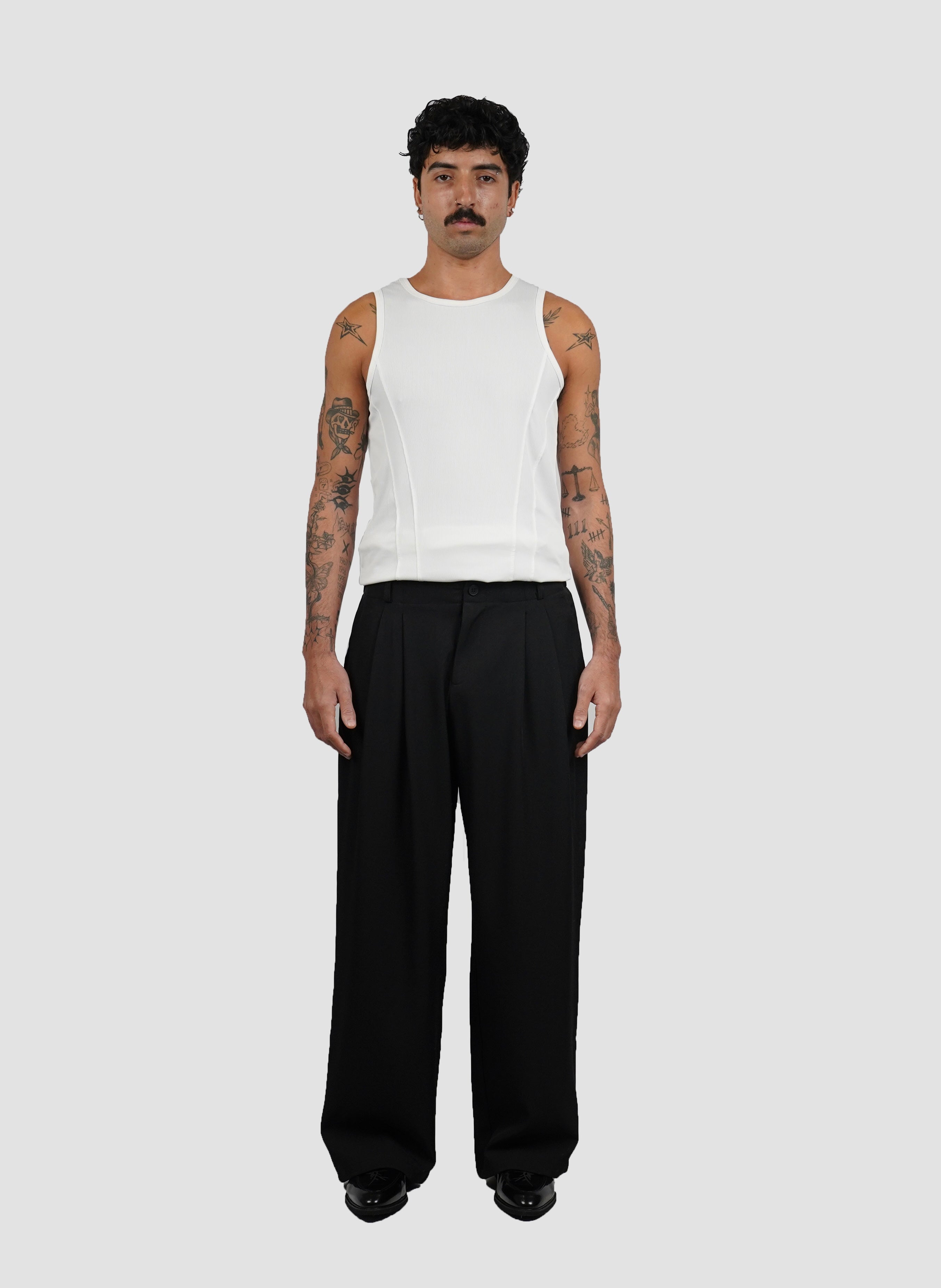 Pleated dress pants